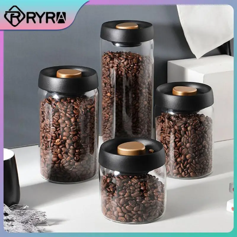 

Easy Entry And Exit Sturdy And Durable Glass Food Storage Tank Food Grade Pp Bottle Cap Tea Storage Tank High Physical Strength