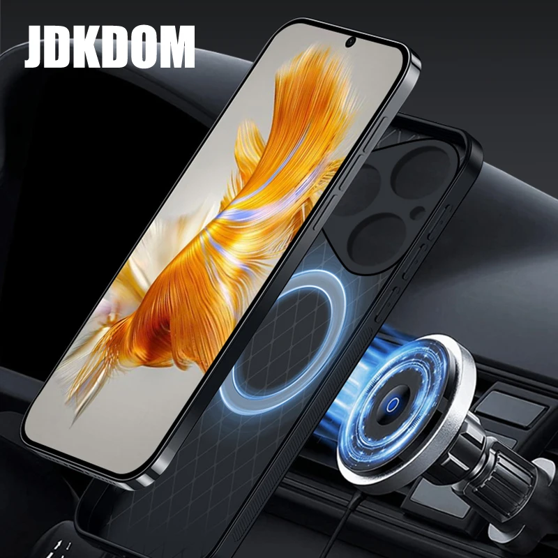 Фото Кожаный чехол для телефона JDKDOM для Honor 400 Smart Lite 500 Pro, чехол для Honor Magic 8 Pro №4
