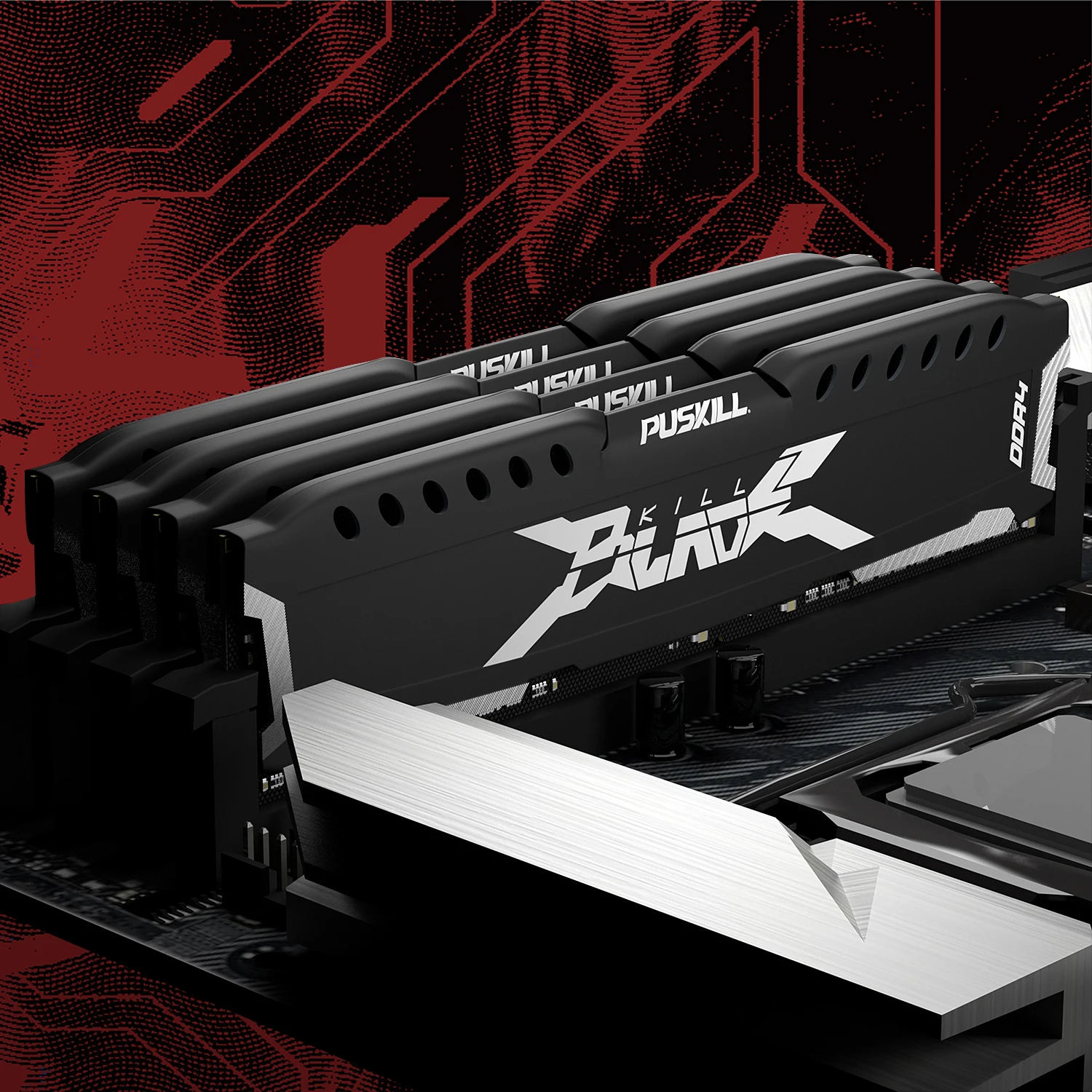 PUSKILL Настольная Оперативная Память DDR4 16 ГБ X 2 8 ГБ X 2 8 ГБ X 1 3200 МГц 2666 МГц С Охлаждающим Плавником Опция Обновл... (art.: 3920cbc8f58da) - 3920cbc8f58da