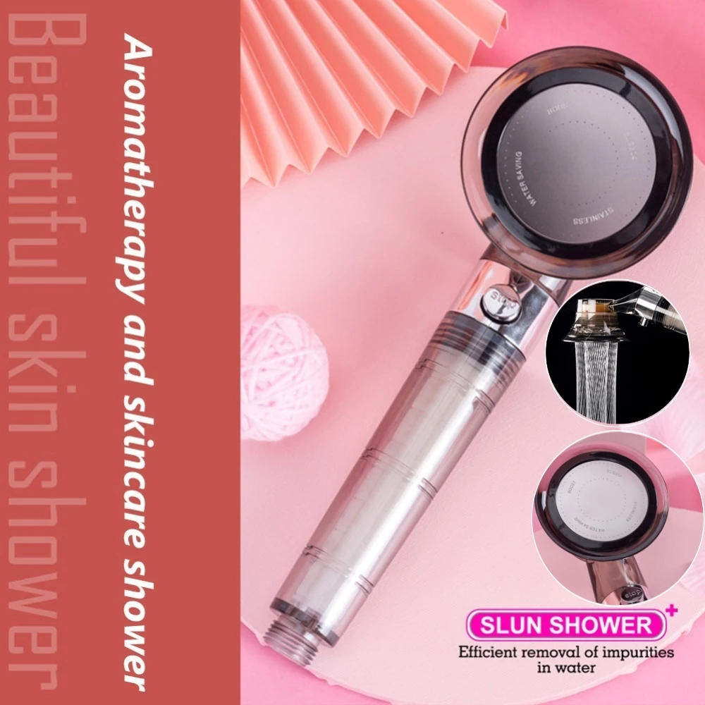 

Насадка для душа для ванной комнаты, насадка для душа высокого давления, ручной фильтр для ухода за кожей, Удаление хлора, фильтр для воды, на...