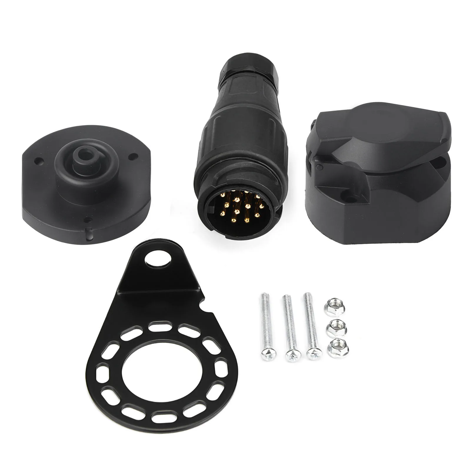 Кронштейн адаптера разъема прицепа 12V 13Pin для буксировки каравана