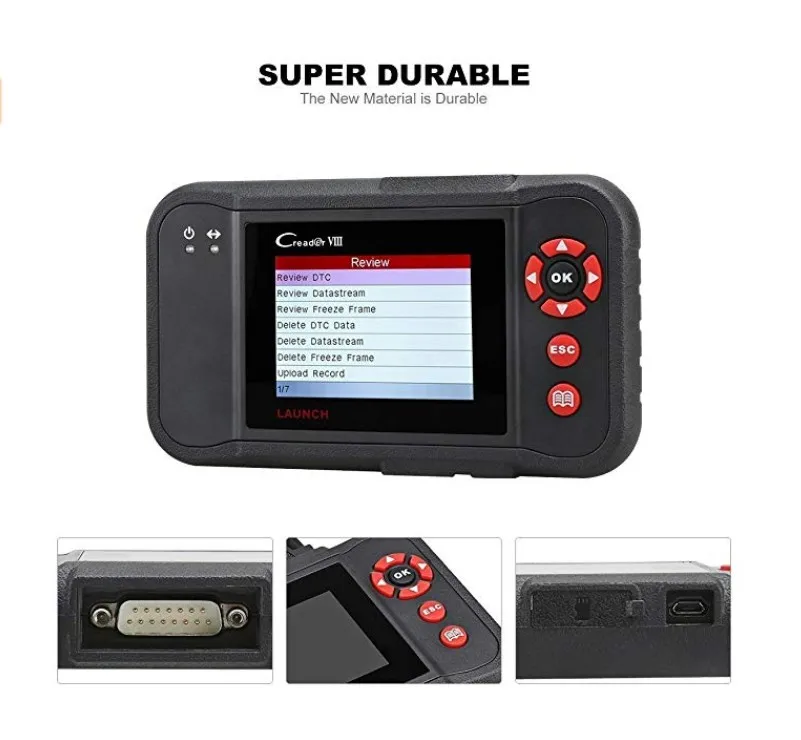 

LAUNCH X431 obd2 code reader Scanner Creader VIII 8 Auto diagnostic Tool for ENG/ABS/SRS/AT+Oil/EPB/SAS reset free update CRP129