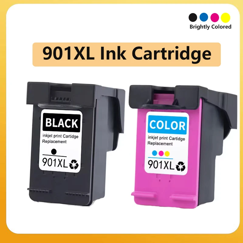 Фото Совместимый картридж 901XL для HP 901 XL для HP901 Officejet 4500 J4500 J4524 J4535 J4540 J4550 J4580 J4585 J4640 J4680 №1