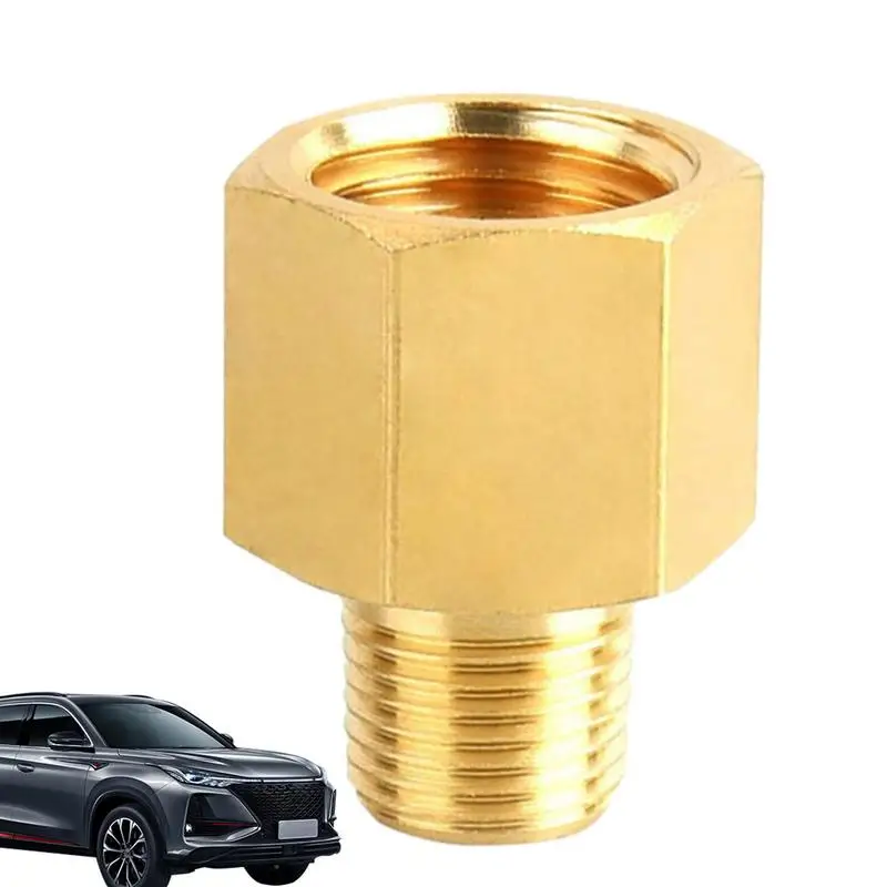 

Адаптер для шланга с резьбой от 1/8 до 1/4 NPT, латунный редуктор, адаптер, термостойкий Универсальный латунный фитинг NPT для автомобиля, грузовика