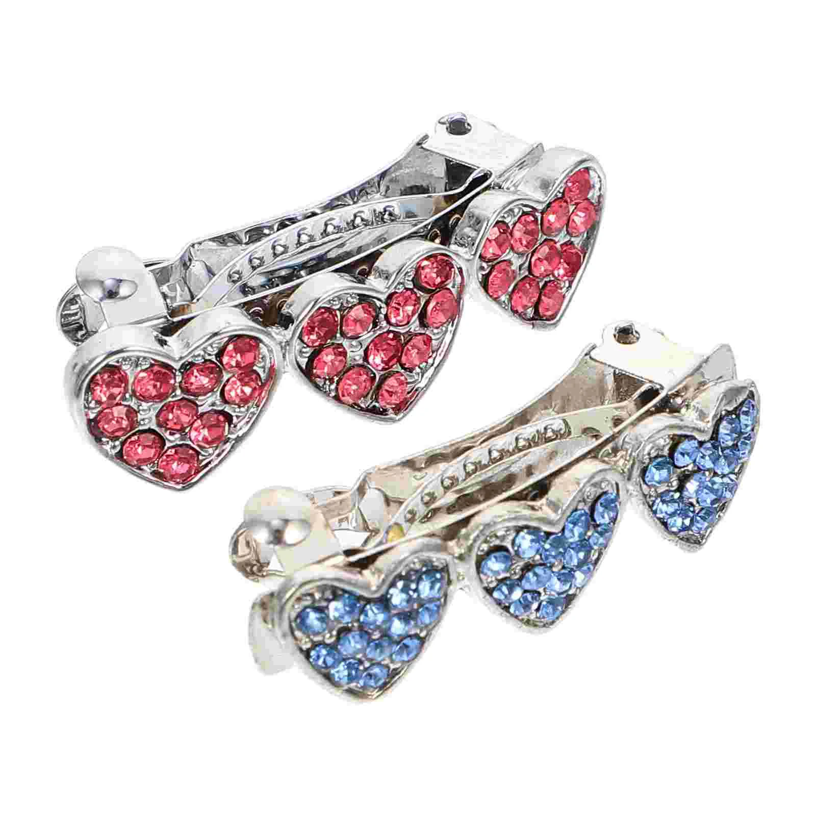 

Dog Hair Clip Puppy Clips Petdogs Rhinestonehairpin Barrette Heart Barrettes Headdress Cat Accessories Bows Crystal Headband