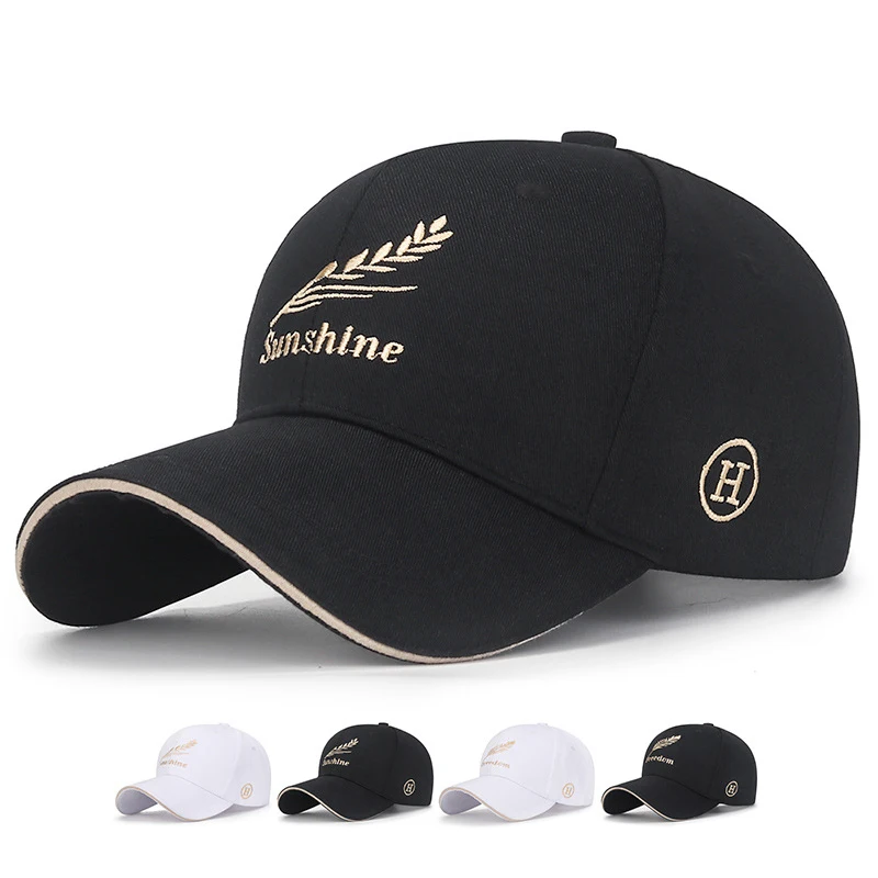 

Spring Summer Letter Baseball Cap Women Sun Hat Men Outdoor Golf Fishing Hats Student Hat Panama Snapback Hat Visor Peaked Cap