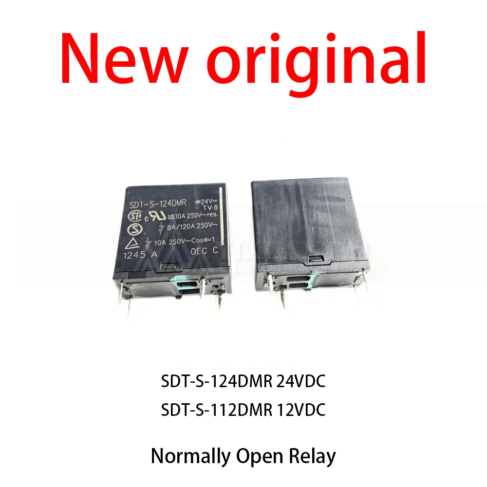 Фото 10 шт./лот, новые оригинальные реле SDT-S-124DMR 24VDC и SDT-S-112DMR 12VDC нормально открытого типа №1
