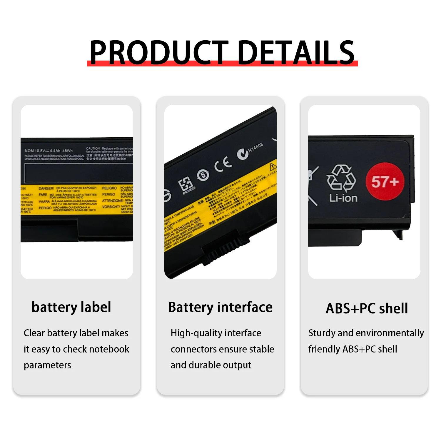 Новый аккумулятор для ноутбука 45N1144 45N1145 Lenovo ThinkPad T440P T540P W540 W541 L440 L540 445N1152 45N1148 45N1150