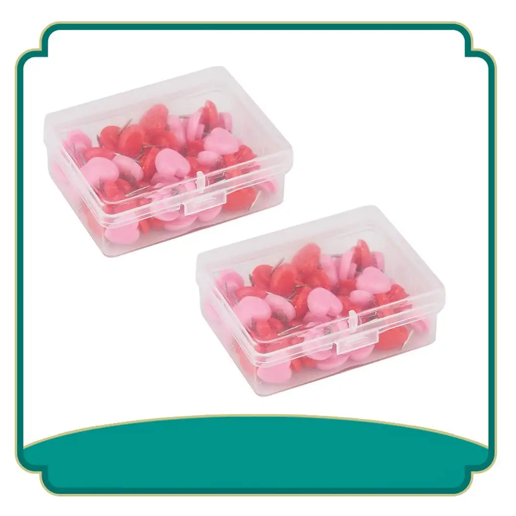 

100/150 шт., швейные булавки в форме сердца