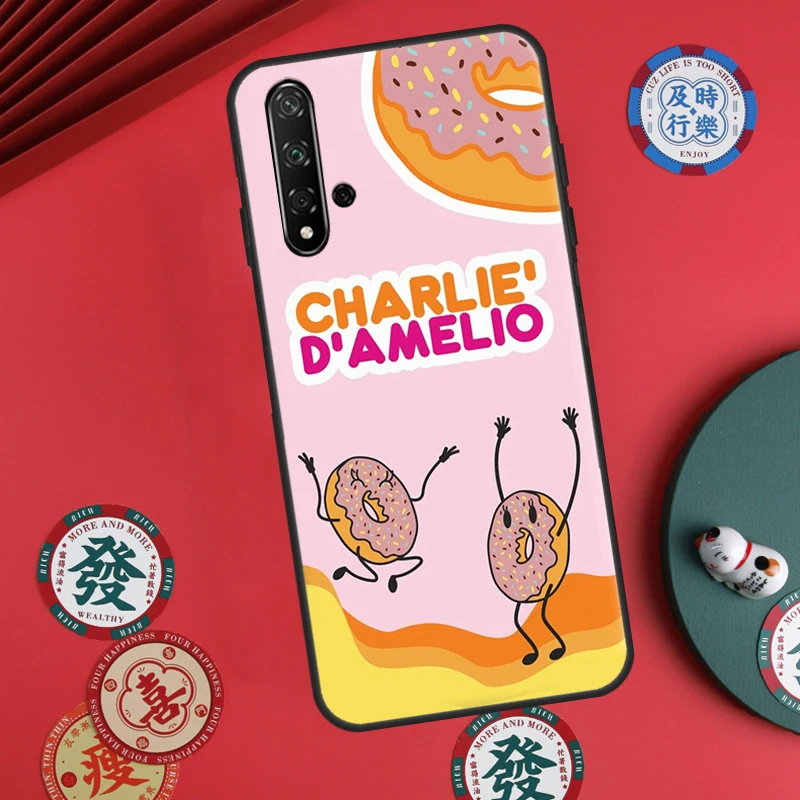 Чехол Charli D'Amelio для Huawei Nova 5T 9 10 SE 7i 8i 11i 12i Y73 Y72 Y61 Y91 Y60 Y70 Y90 P20 P30 P40 Lite (art.: 3920dc91ebef4) - 3920dc91ebef4