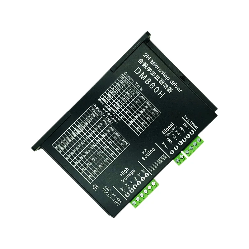 

DM860H 7.2A High Quality New Design Digital Hybrid Stepper Motor Driver Controller
