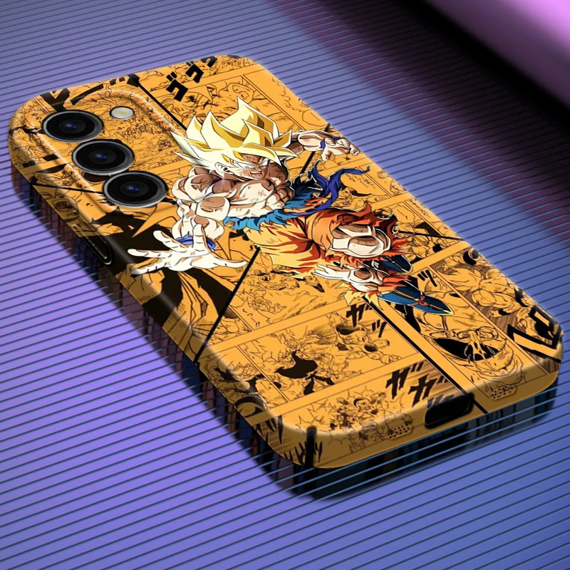 

Cartoon D-Dragon Ball Z Art Phone Case For Samsung Galaxy S23 S22 Pro Plus Ultra 4G 5G A03 Funda Back Feilin Film Hard Cover