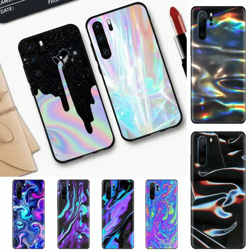 

holographic Phone Case For Huawei honor Mate mate P 10 9X 10i 20 30 40 y7 nova 5t lite pro p smart 2019