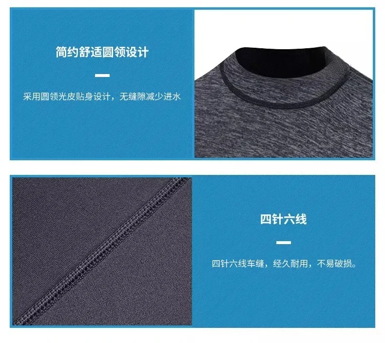 Фото Ультраэластичный гидрокостюм 3/2 мм для мужчин и женщин: цельный, теплый, для дайвинга, моторной лодки, снорклинга, защиты от медуз, зимнего плавания №4