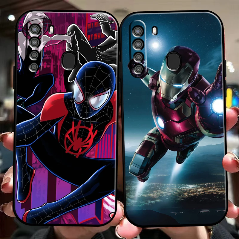 

Marvel Trendy People Phone Case For Samsung Galaxy S8 S8 PLus S9 S9 Plus S10 S10E S10 Lite 5G Plus Silicone Cover Back Coque