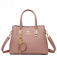 womens high quality pu leather shoulder bags 2022 womens large capacity designer fashion pendant diagonal bag casual handbags