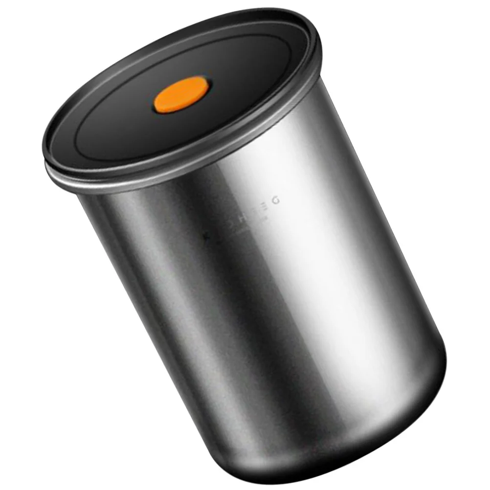 

Metal Container Stainless Steel Airtight Food Milk Powder Coffee Storage Canister Supply Silicone