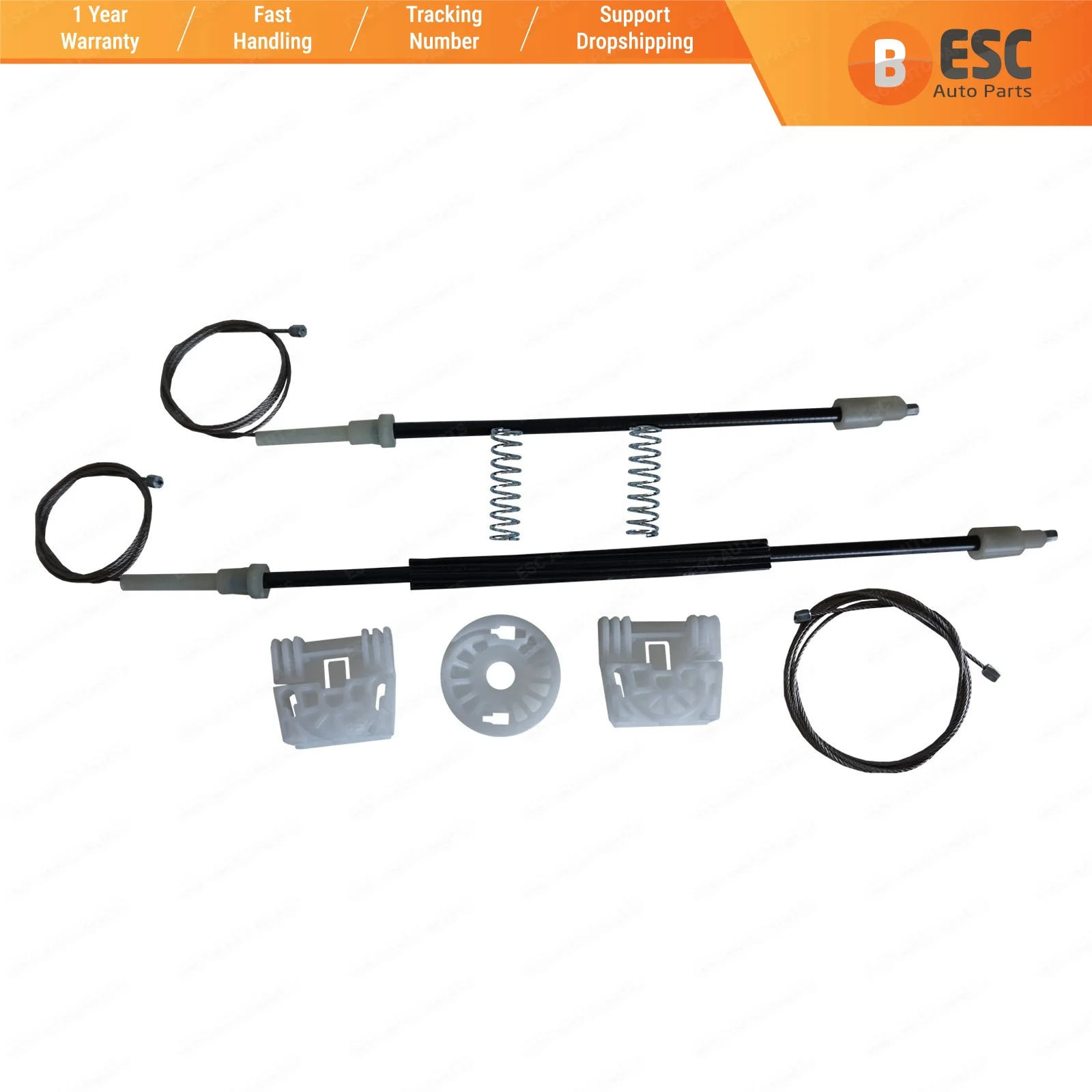 

Автозапчасти ESC EWR5273, комплект для ремонта стеклоподъемника, передний левый A2127201579 для Mercedes C180, быстрая доставка, доставка из Турции