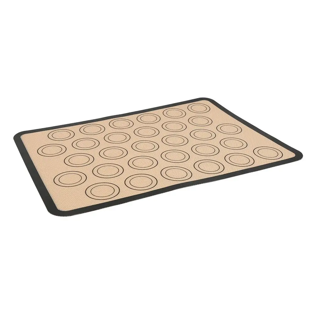 

Macaron Non-Stick Silicone Baking Mat Set Cookie Pad Rolling Dough Mat Baking Gadget Cake Bakeware Pastry Tools For Kitchen HWC