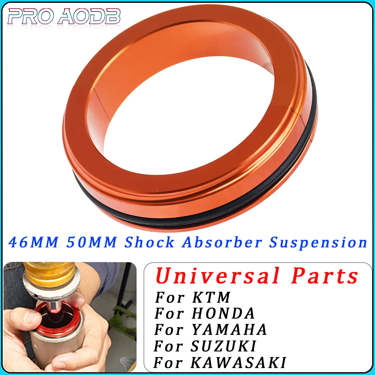 46 50 мм вилочный амортизатор комплект для опускания задней подвески KAWASAKAI KX125 KX250
