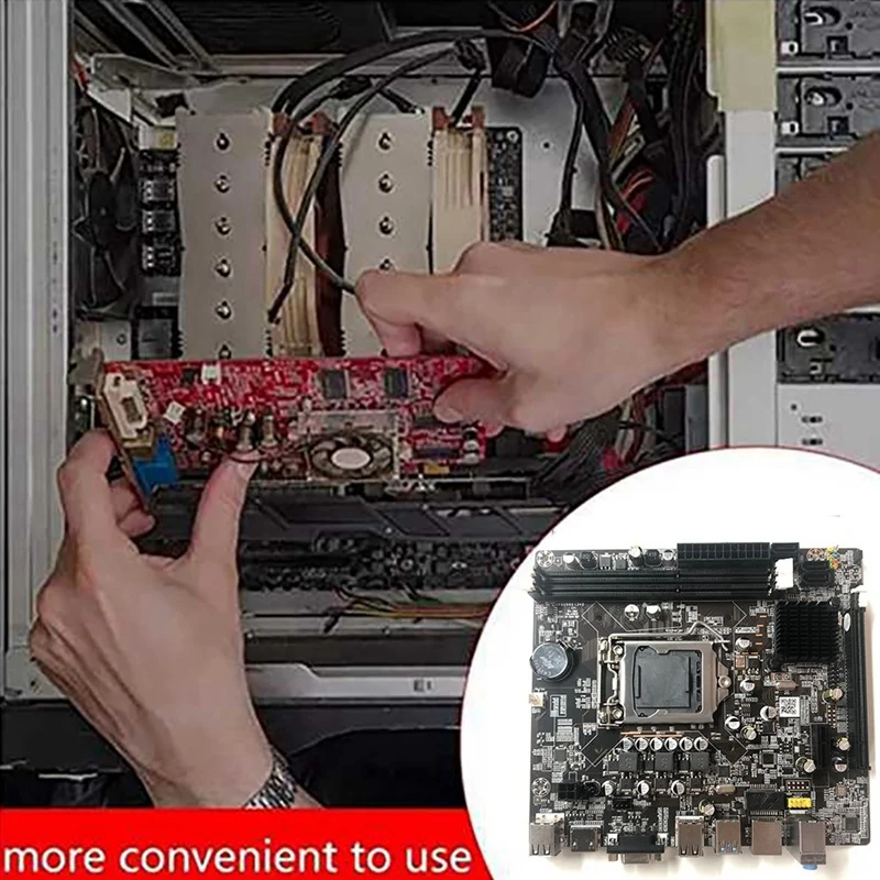 Комплект материнской платы B75 с процессором I5 3570 + 8 Гб DDR3 ОЗУ LGA 1155 2XDDR3 1066/1333/1600 МГц