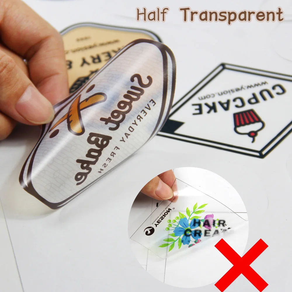 Полупрозрачная Фотобумага Формата A4 10 листов водонепроницаемые наклейки для