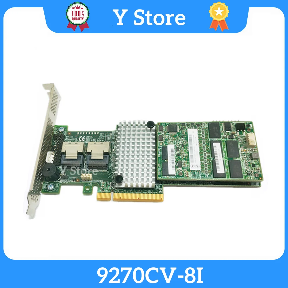 Y Store для LSI MegaRaid 9270CV-8i, 1 ГБ кэш-памяти, флэш-память PCIe 3,0, 6 Гбит/с, с батареей Y Store для LSI MegaRaid 9270CV-8i, 1 ГБ кэш-памяти, флэш-память PCIe 3,0, 6 Гбит/с, с батареей