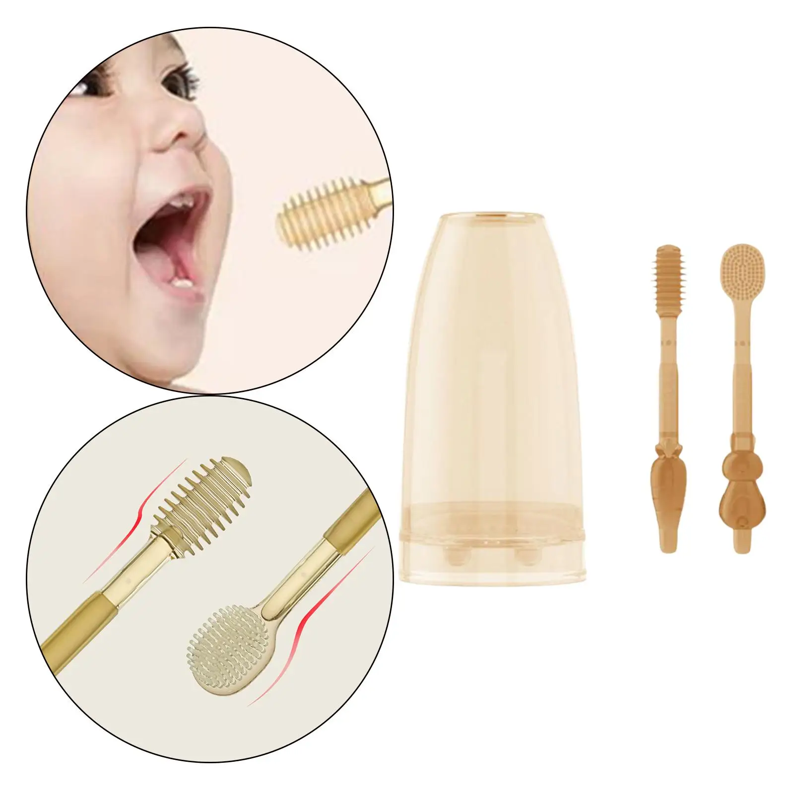 

Набор зубных щеток для младенцев 0-3 лет