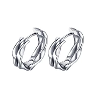 accessories 2022 new ins trend wild vintage personality unisex titanium steel stud earrings