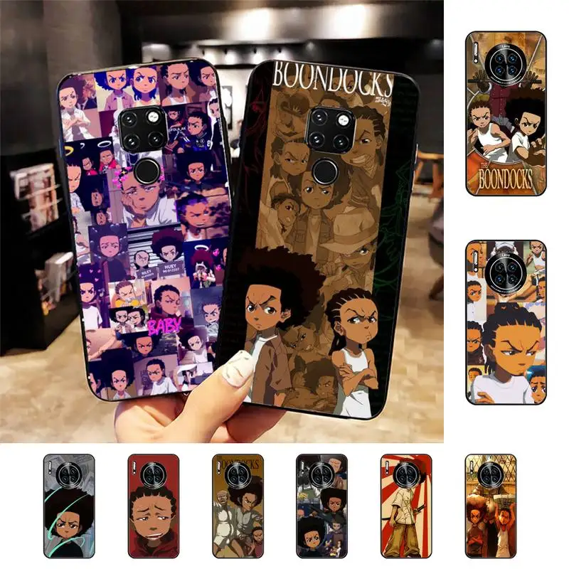 

Huey Freeman Boondocks Phone Case For Huawei Nova 3I 3E mate 20lite 20Pro 10lite Luxury funda case