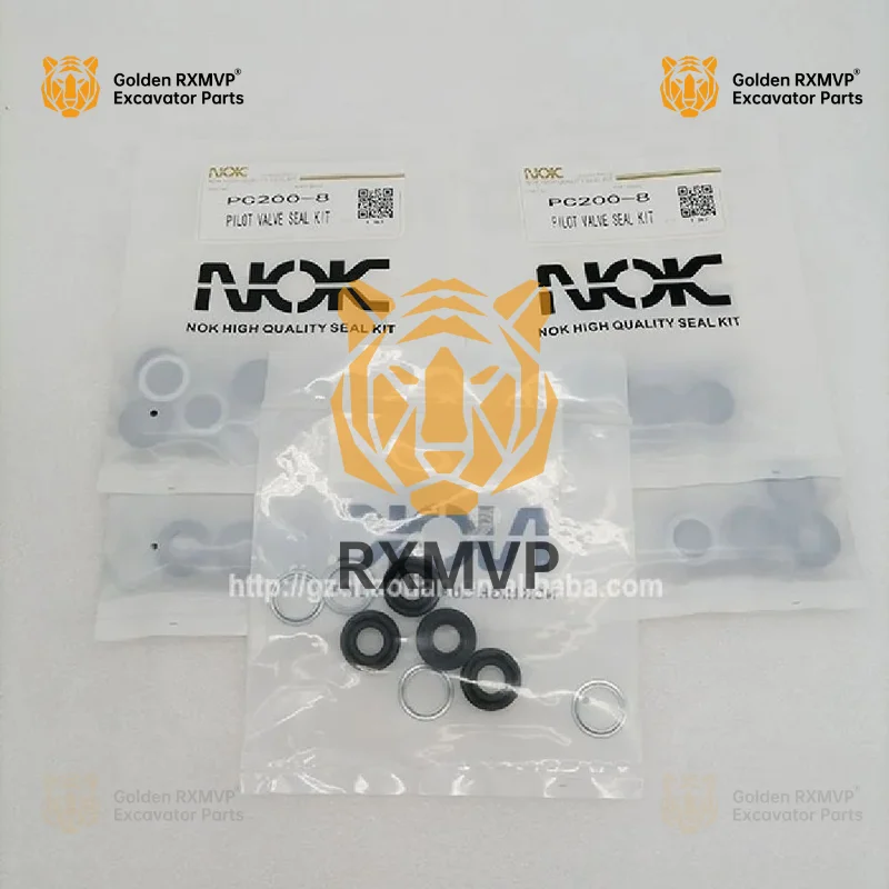 Комплект уплотнений для экскаватора Pc200-8 Pc300-7 сальник пилотного клапана