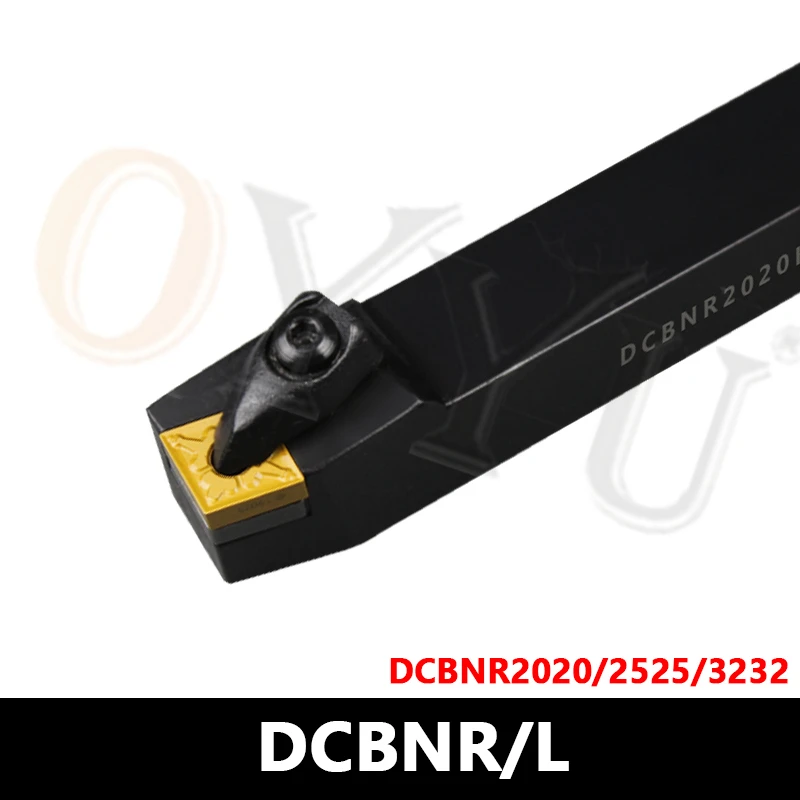 Фото DCBNR2020K12 DCBNR2525M12 DCBNR DCBNL DCBNR3232P12 D-образный режущий металлический держатель инструмента для поворота DCBNR2020 DCBNR2525 CNMG Вставки №1