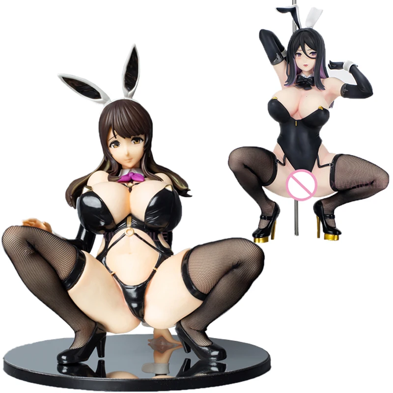 

24cm Native BINDing Creators Opinion Anime Figure Hiyori Mikakino Bunny Girl Action Figure Shino Momose Figurine Adult Doll Toys