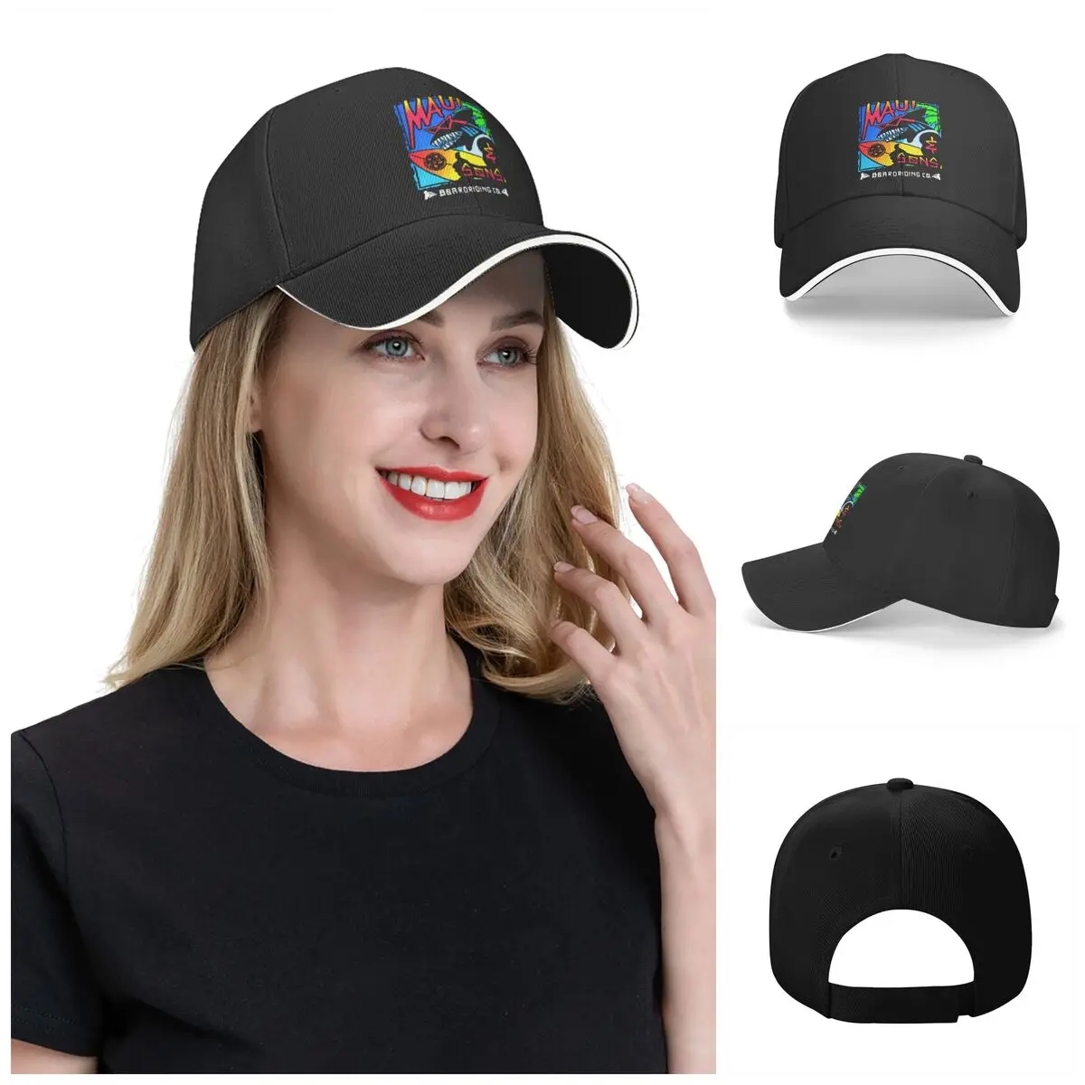 Бейсболка Maui And Sons Graphic в стиле хип-хоп