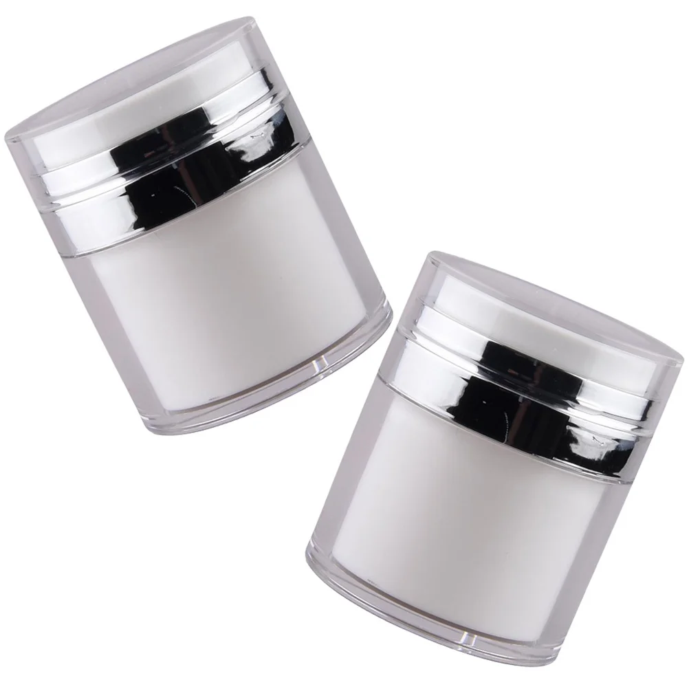 

Безвоздушный контейнер с насосом, дорожные бутылки для крема, пустые банки, контейнеры для лосьона, диспенсер для бутылок, образец туалетны...