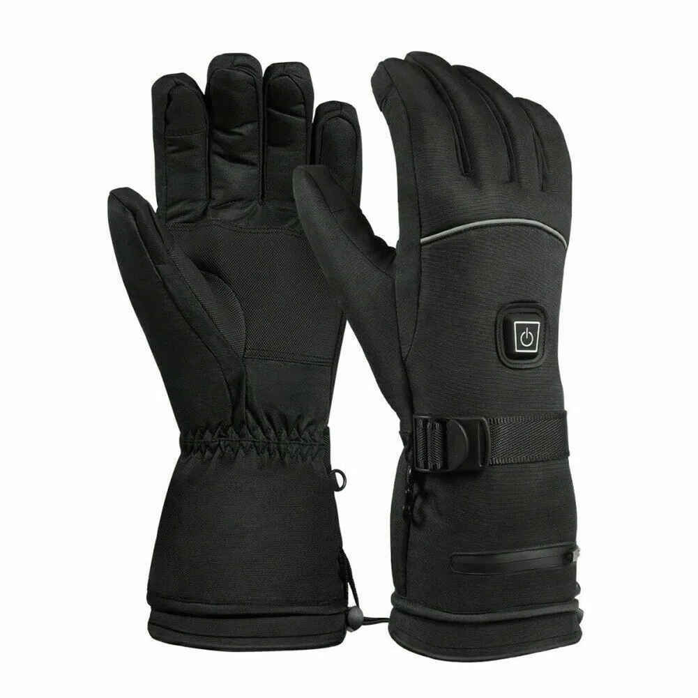 

Battery Powered Electric Heated Gloves Nylon Protection Windproof 1 Pair