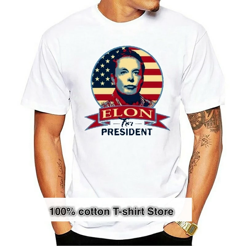 

Elon Musk For President Black T-Shirts