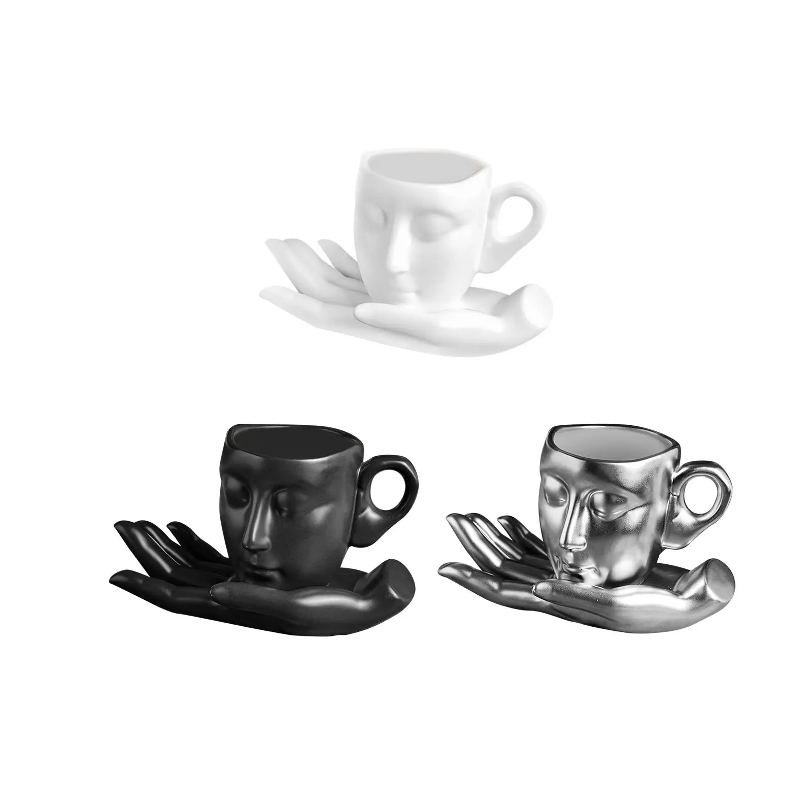 3D кружка с человеческим лицом настольные искусства новинка кружки для эспрессо