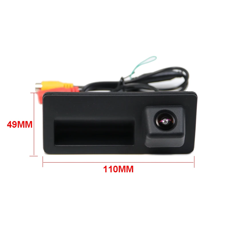 180 ° 1080P HD AHD Автомобильная камера заднего вида с обратной резервной ручкой