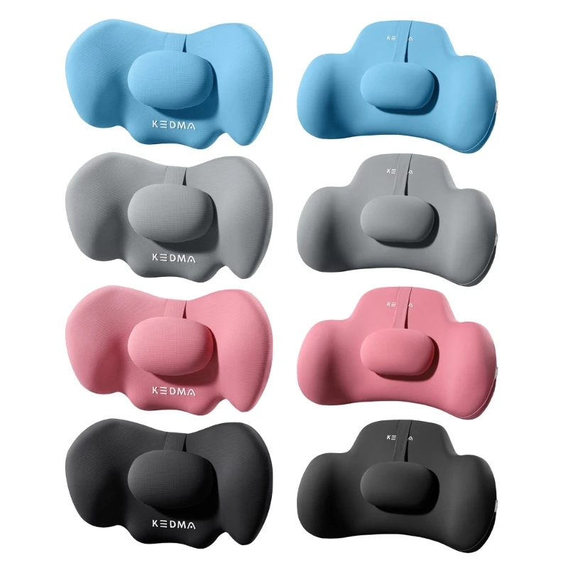 

Upgraded Memory Foam Car Pillow Ergonomic Headrest/Lumbar Cushion Ergonomic Cushion for Driving & Office Drop Shipping