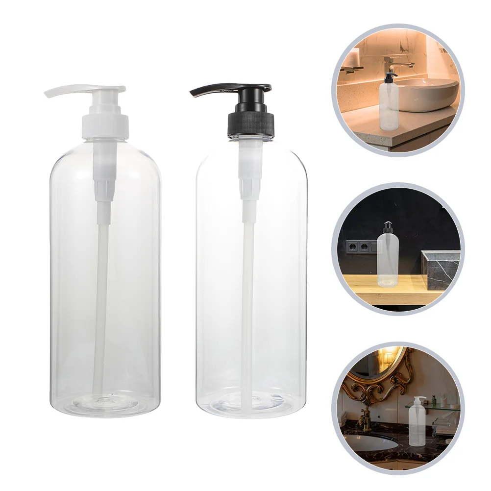 

Bottle Pump Dispenser Shampoo Lotion Soap Bottles Jar Hand Empty Containerconditioner Refillable Liquid Foaming Oil Cleaningbody