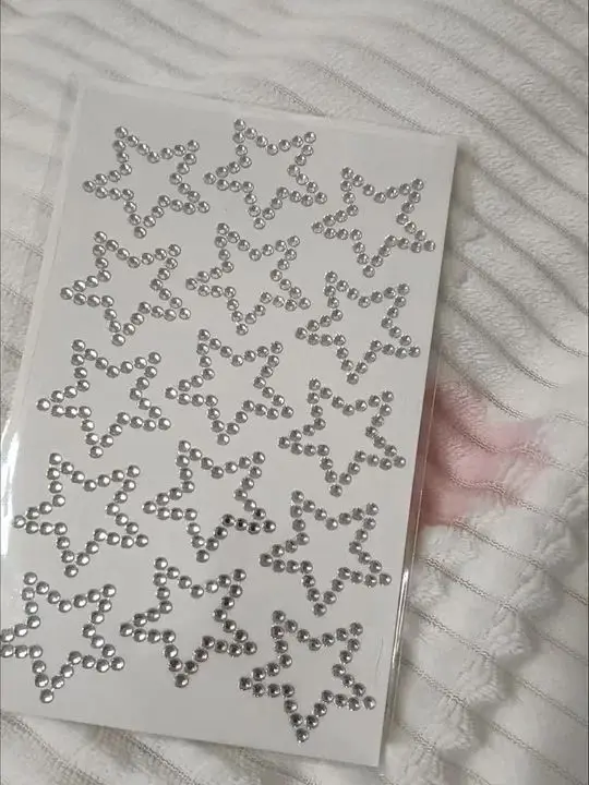 

3D блестящие сердечные наклейки