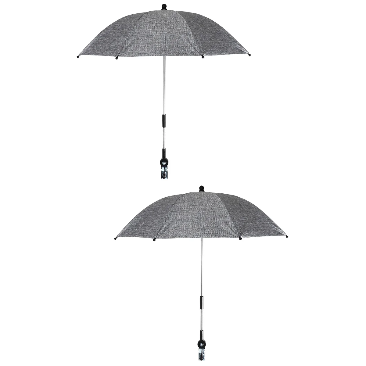 

2 Count Stroller Parasol Baby Prom Umbrella Buggy Newborn Outdoor Umbrellas Beach Chair Infant Slide Artifact Pushchair