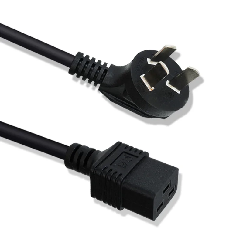 

Australia 3 Pin Plug to IEC 60320 C19 Power Supply Cord AC Power Lead Cable For Servers PDU
