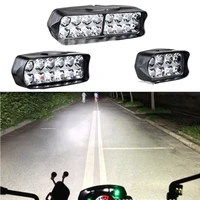 1pc car light assembly motorcycle led headlight spotlight led motorcycle scooter head lamp drl driving fog offroad led