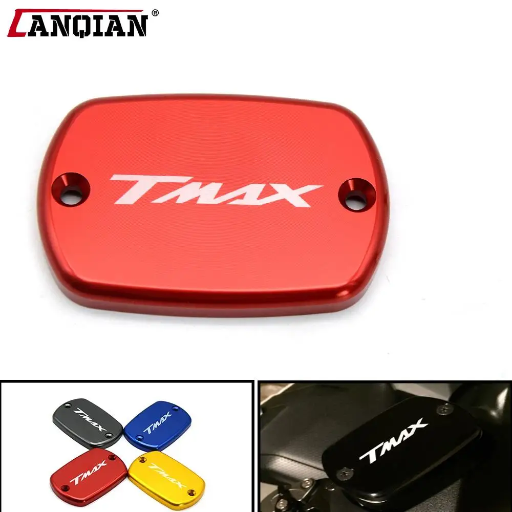 

CNC Aluminum Motorcycle Brake Fluid Fuel Reservoir Tank Cap Cover For YAMAHA TMAX 530/500 T-MAX 530/500 TMAX530 TMAX500