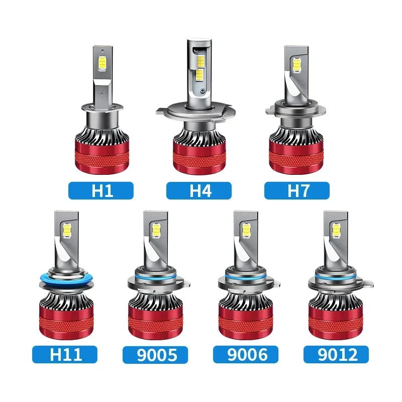 LOVECAR Led Canbus H7Впередние фары лампы 12 В 24 H7 H11 H1 9005 9006 маяк высокой мощности для