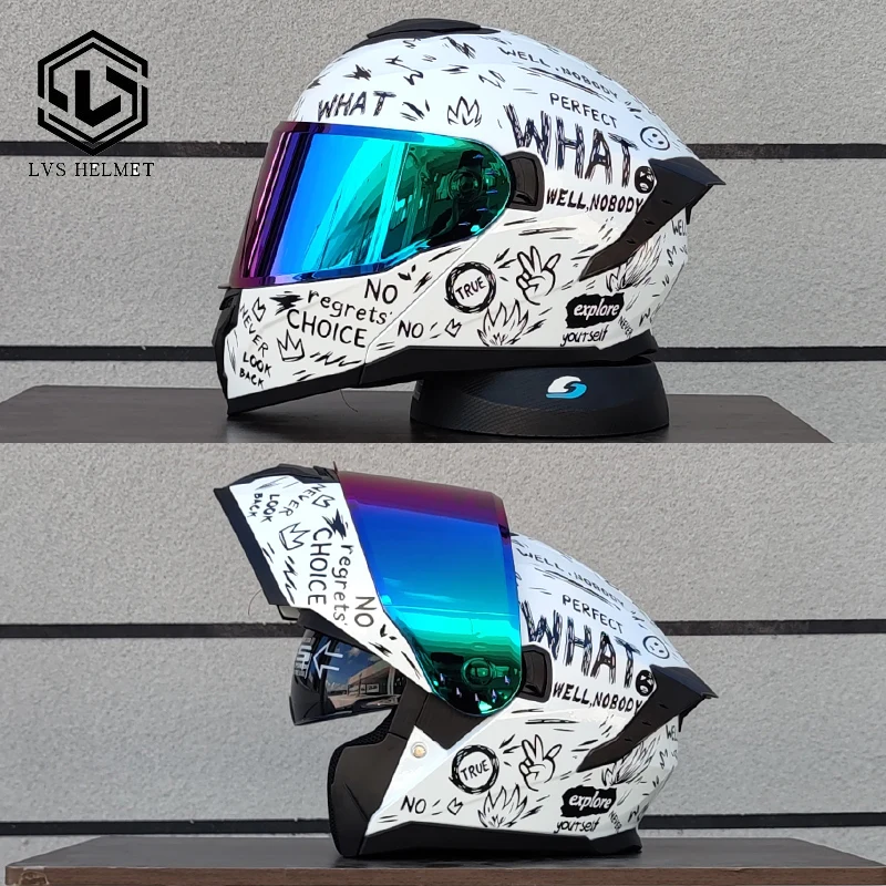 Фото Модульный откидной мотоциклетный шлем kask на все лицо kask №3