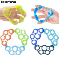 hand gripper silicone finger expander exercise hand grip wrist strength for rehabilitation training and resistance band fitness