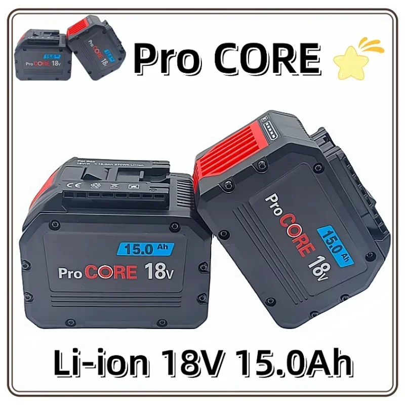 Аккумулятор 18V 15Ah Draadloze Tool Batterij/Geschikt Voor Bat618 Gba21700 Batterij 15000mAh Procore Vervangende